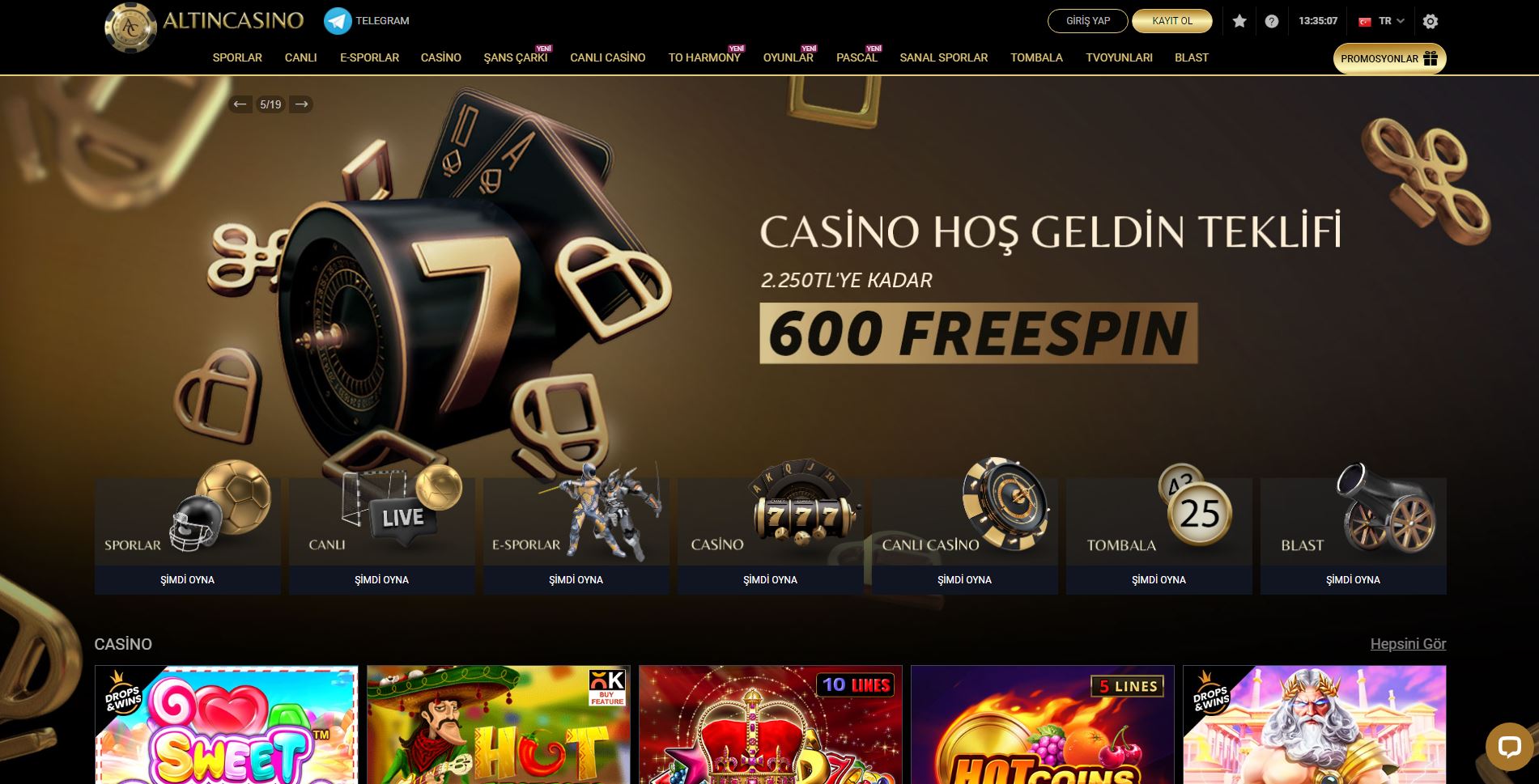 Altıncasino Giriş